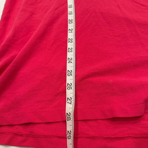 Southern Tide Skipjack Beachside Polo Trim Fit Men’s XL Coral Red cotton preppy - Picture 5 of 9